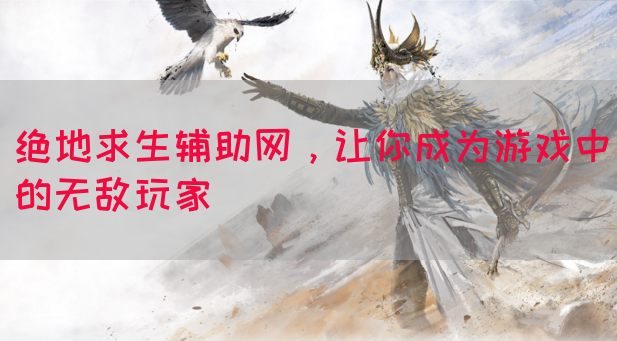 绝地求生辅助网，让你成为游戏中的无敌玩家