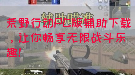 荒野行动PC版辅助下载，让你畅享无限战斗乐趣！