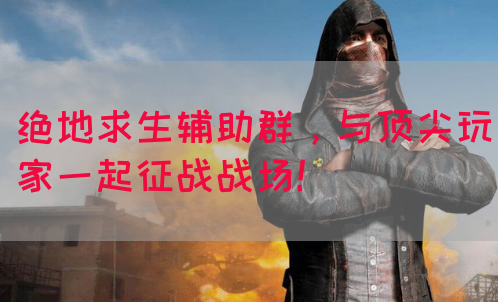 绝地求生辅助群，与顶尖玩家一起征战战场！
