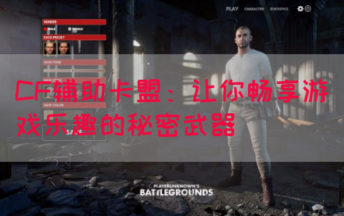 CF辅助卡盟：让你畅享游戏乐趣的秘密武器