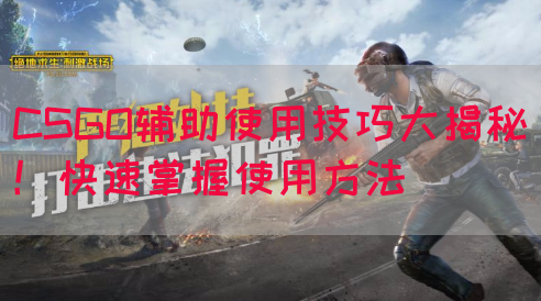 CSGO辅助使用技巧大揭秘！快速掌握使用方法