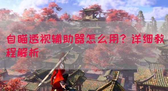自瞄透视辅助器怎么用？详细教程解析