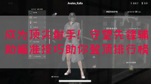 成为顶尖射手！守望先锋辅助瞄准技巧助你登顶排行榜