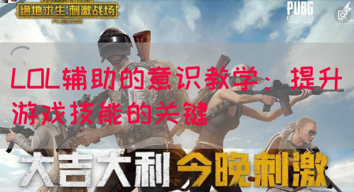 LOL辅助的意识教学：提升游戏技能的关键