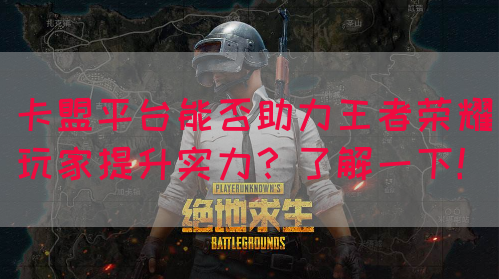 卡盟平台能否助力王者荣耀玩家提升实力？了解一下！