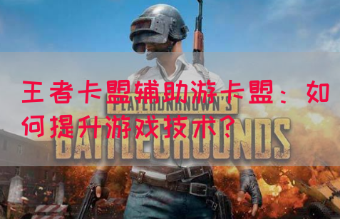 王者卡盟辅助游卡盟：如何提升游戏技术？