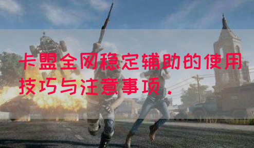 卡盟全网稳定辅助的使用技巧与注意事项。(图1) 卡盟全网稳定辅助的使用技巧与注意事项。(图1)