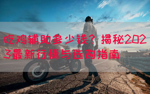 吃鸡辅助多少钱？揭秘2023最新行情与选购指南