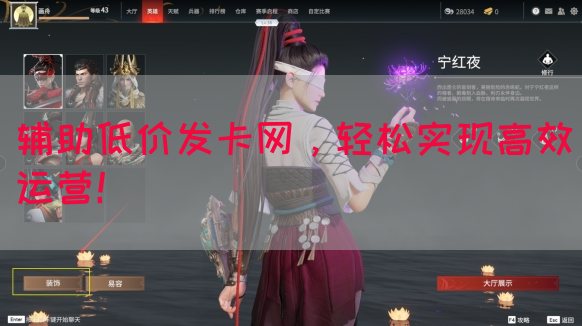 辅助低价发卡网，轻松实现高效运营！