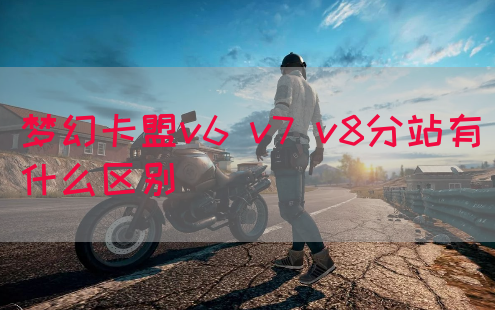梦幻卡盟v6 v7 v8分站有什么区别
