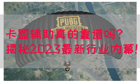 卡盟辅助真的靠谱吗？揭秘2023最新行业内幕！