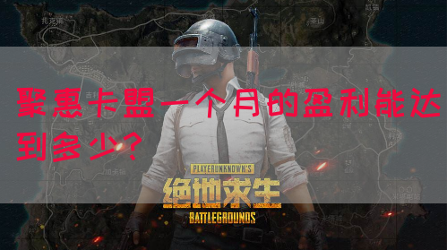 聚惠卡盟一个月的盈利能达到多少？