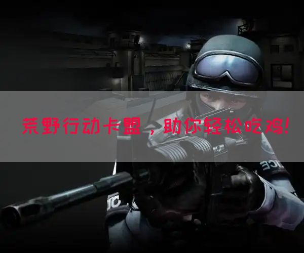 荒野行动卡盟，助你轻松吃鸡！