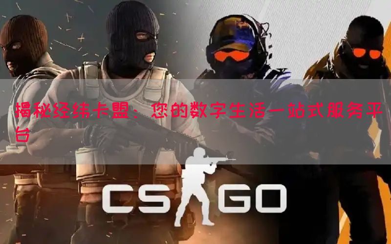 揭秘经纬卡盟：您的数字生活一站式服务平台