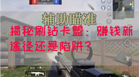 揭秘刷钻卡盟：赚钱新途径还是陷阱？