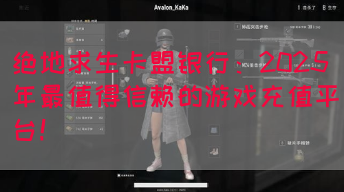 绝地求生卡盟银行：2025年最值得信赖的游戏充值平台！